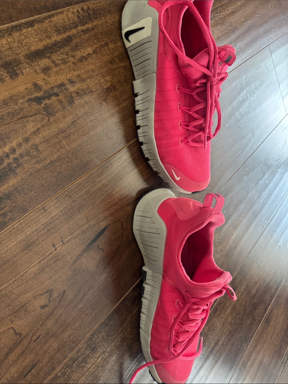 Nike Women's Hot Pink Athletic Sneakers - Picture 2 of 3